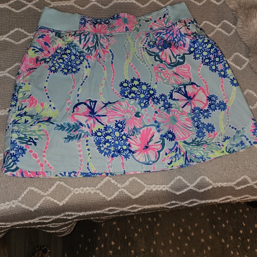 Llilly Pulitzer Luxletic Mini Skort. Beachy Casual. Small. Stretchy Comfort